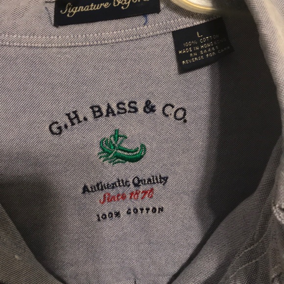 Blue button down - Picture 2 of 3